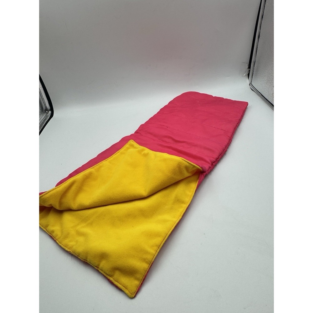 18 Inch Doll Pink Reversible Sleeping Bag Set - Fits American Girl / Teen Trends
